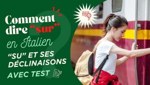 Vignette SU, comment dire sur en italien