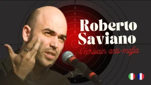 Roberto Saviano-Parlons italien