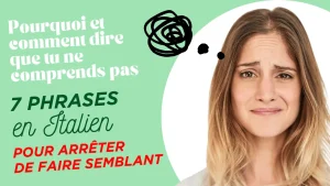Arrêtez de faire semblant quand vous n'avez pas compris